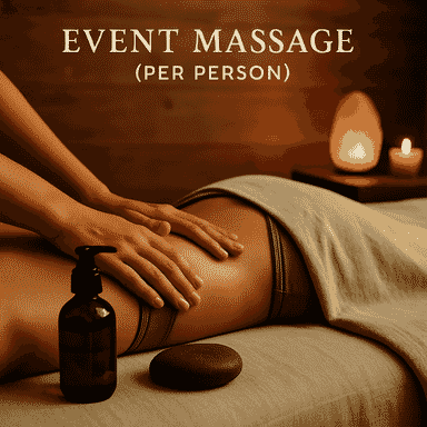 Event Massage (per person)